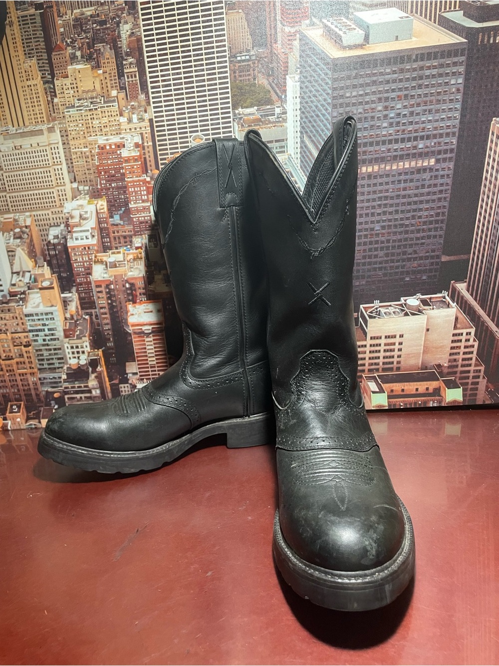 Twisted X Western  Cowboy Style Work Boots Size 9 D